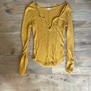 Free people intimately thermal tee